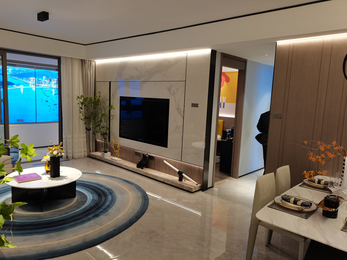 徐州.云龍湖金茂府A戶(hù)型精裝修