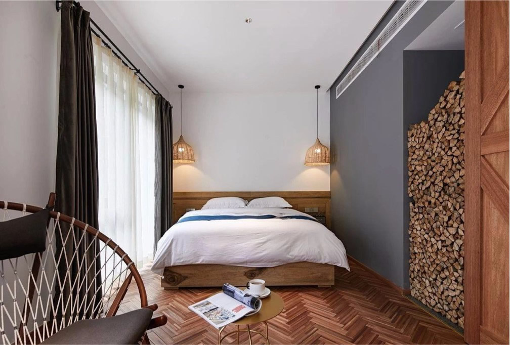 安慶民宿--簡約風格民宿客房裝修設計