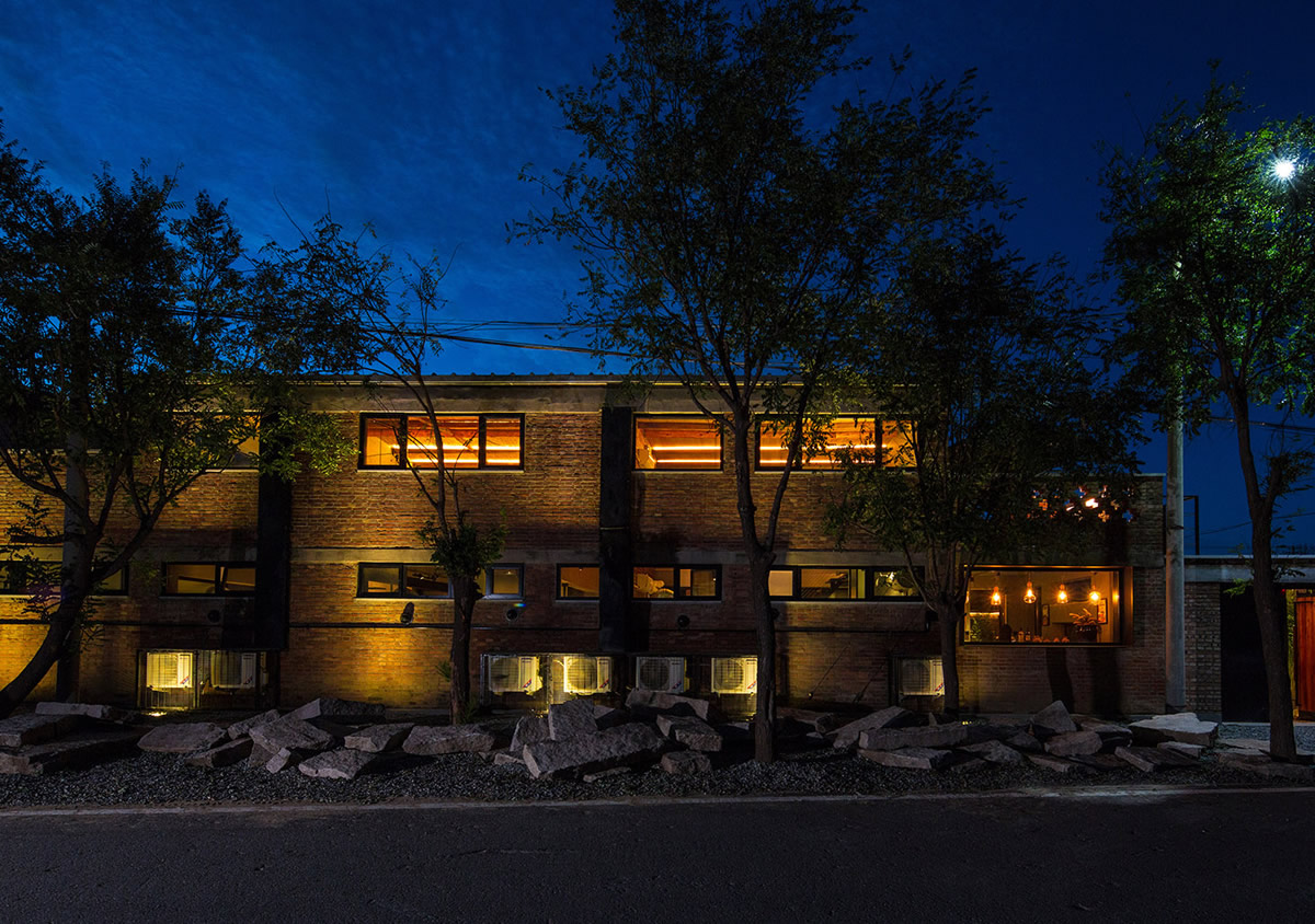 蕪湖民宿---Loft工業(yè)風聯(lián)排獨棟民宿裝修設計