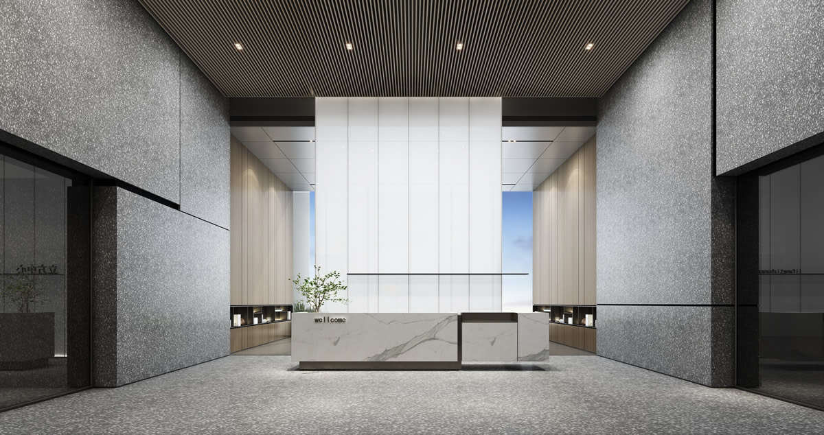 合肥沃龍整層2000平方職場裝修