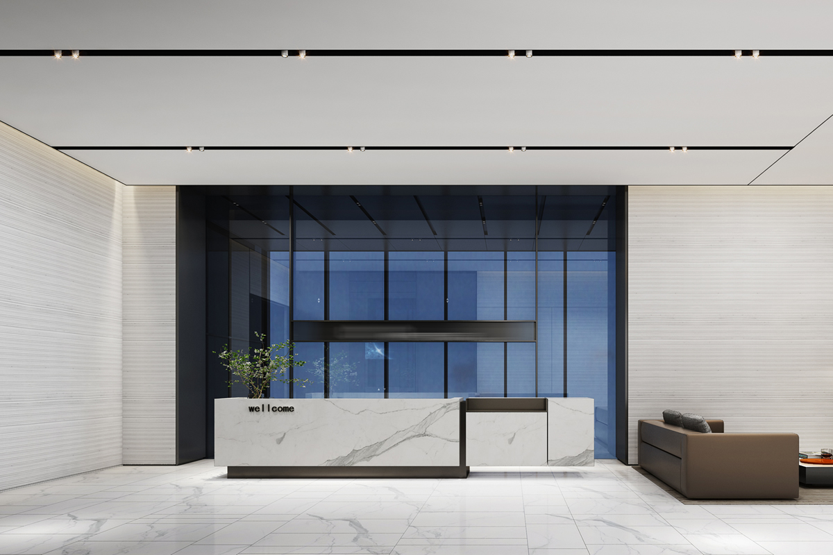 安徽永昌新材料3400平方辦公樓裝修