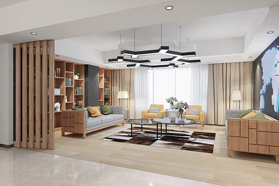 上海國科4200平方辦公樓裝修