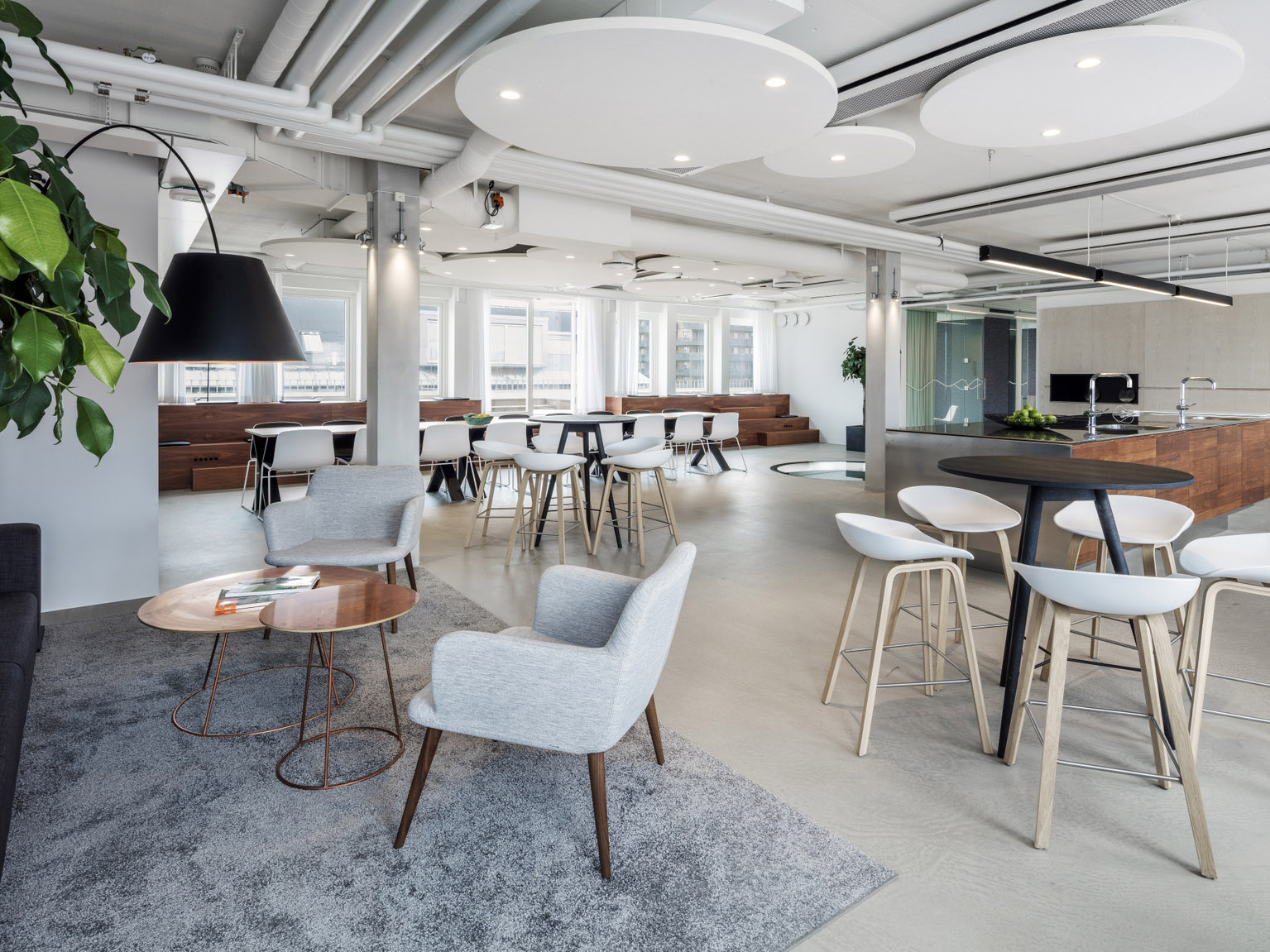 1800㎡現(xiàn)代簡約辦公室裝修設(shè)計項目