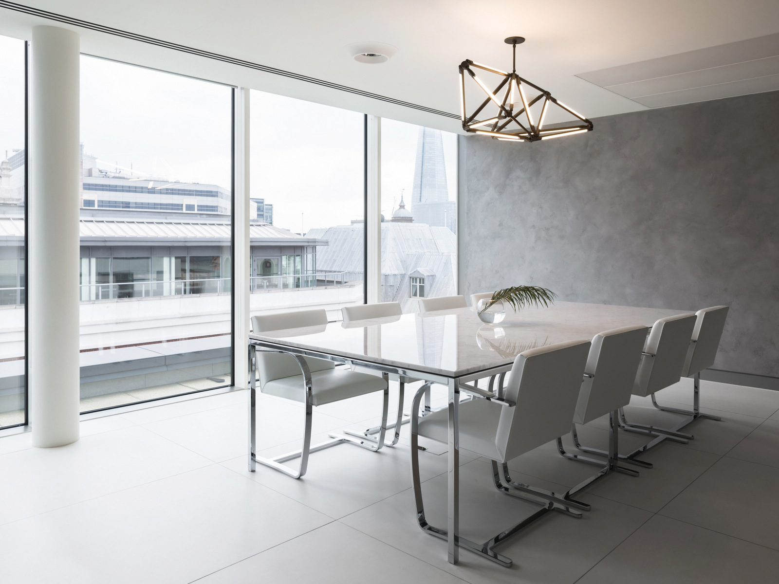 &ldquo;白加黑&rdquo;1500㎡簡約辦公室裝修設(shè)計案例